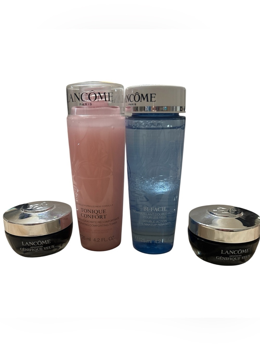 Lancome Pink Tonique Confort /Blue Bi-Facil & Génifique yeux (225)